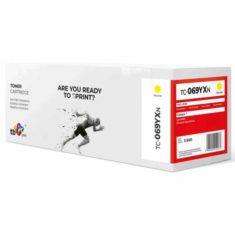 Toner TB komp. s Canon MF752 CRG069H YE TC-069YXN