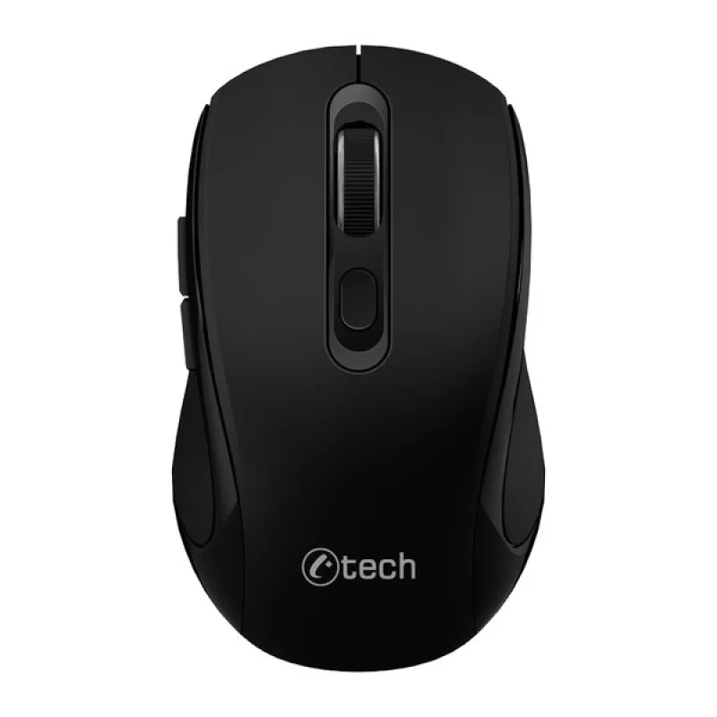 C-TECH myš Dual mode WLM-12BK, bezdrátová, 1600DPI, 6 tlačítek, černá…