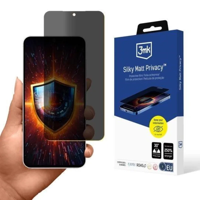 3mk ochranná folie Silky Matt Privacy pro Samsung Galaxy S25 FE…