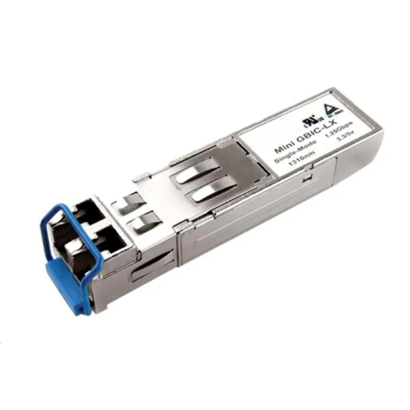 SFP transceiver 1,25Gbps, 1000BASE-LX, SM, 10km, 1310nm (FP), LC dup., …