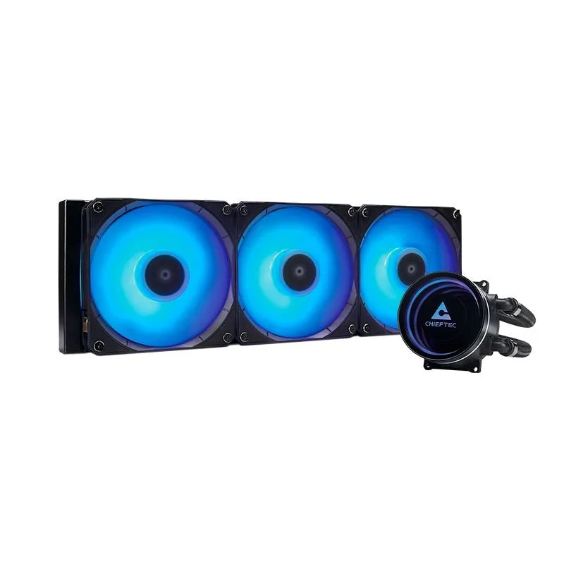 CHIEFTEC vodní chlazení CPU Iceberg 360, 2x360mm ARGB, ARGB vodní blok,…
