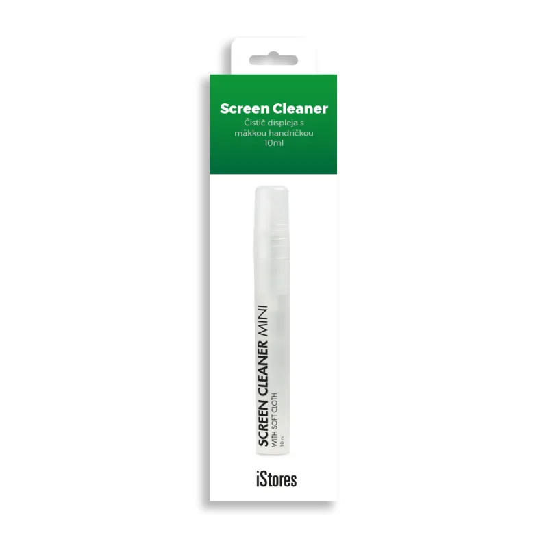 iStores by Aiino - Screen cleaner spray with cloth 10 ml AISPR10MLIS