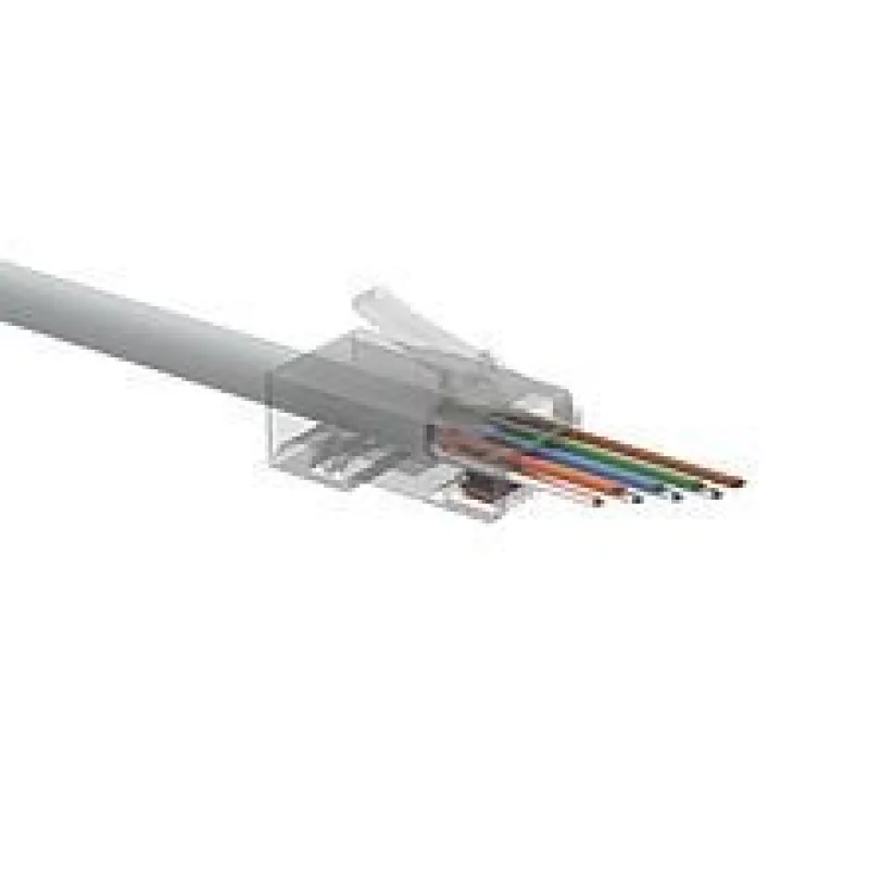 Solarix Univerzální EASY konektor RJ45 CAT6 UTP 8p8c na drát i licnu…