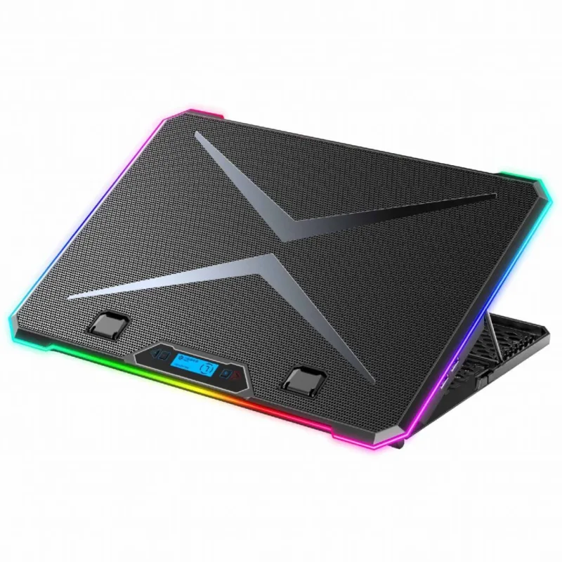 EVOLVEO Ania 9, chladiaca podložka pod notebook, 6x ventilátor, RGB…