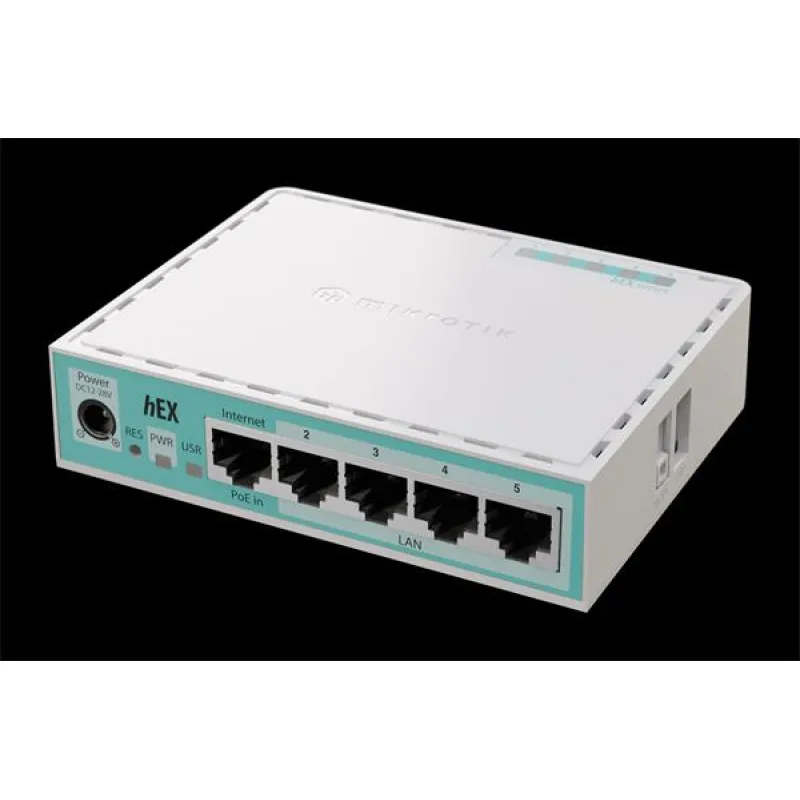MIKROTIK hEX (2024 version) with RouterOS L4 license, desktop case E50UG