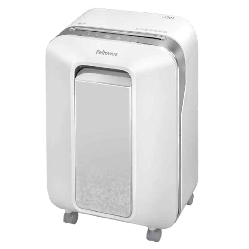 Fellowes Skartovač LX 201 biely FELSHLX201BL