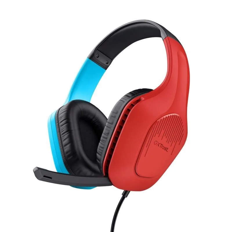 TRUST Herní sluchátka GXT 416S ZIROX, pro Nintendo Switch, modro…