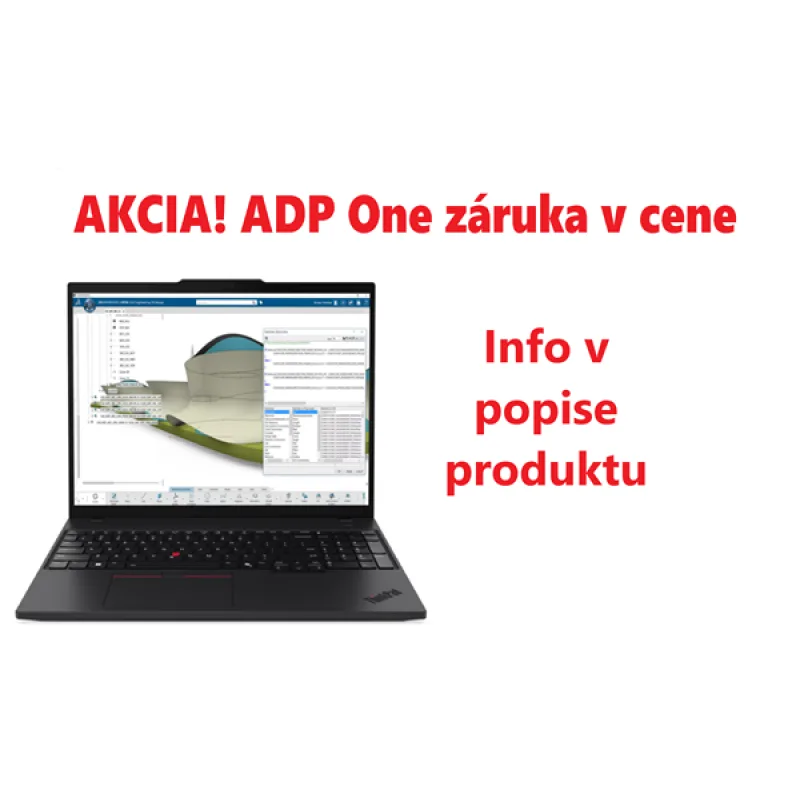 Lenovo TP P16s G4, Ultra 5 225H, 16.0˝ 1920x1200 WUXGA, UMA, 32GB, SSD…