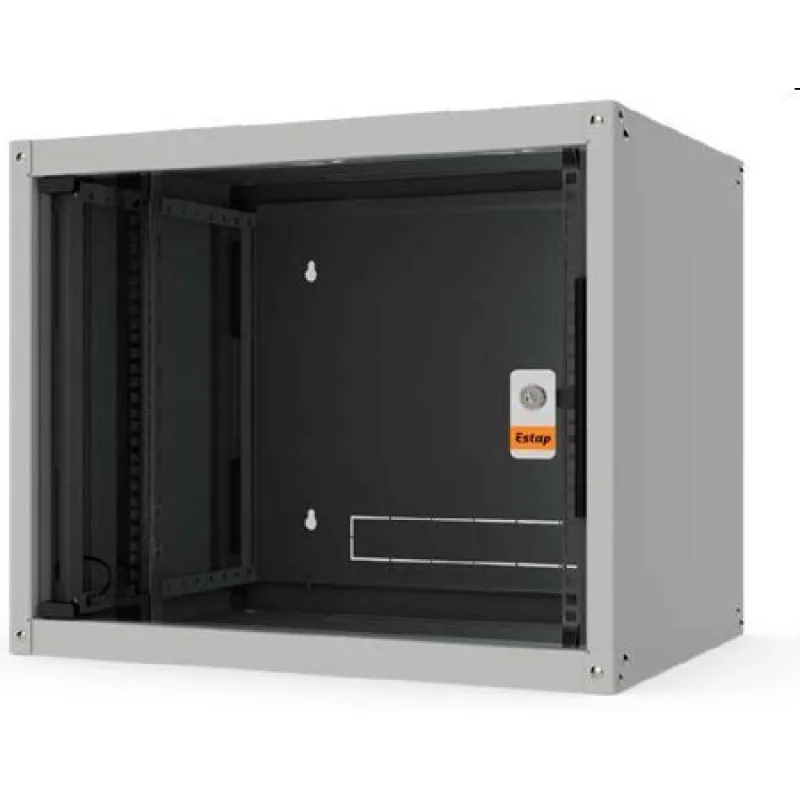 Legrand EvoLine 19" nástenný rozvádzač 9U, 600x600mm, 65 kg, sklenené…