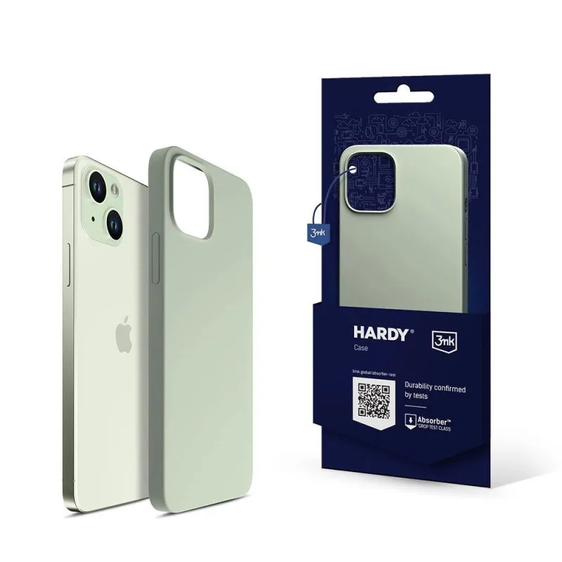 3mk ochranný kryt HARDY Silicone MagCase pro Apple iPhone 15, Green…