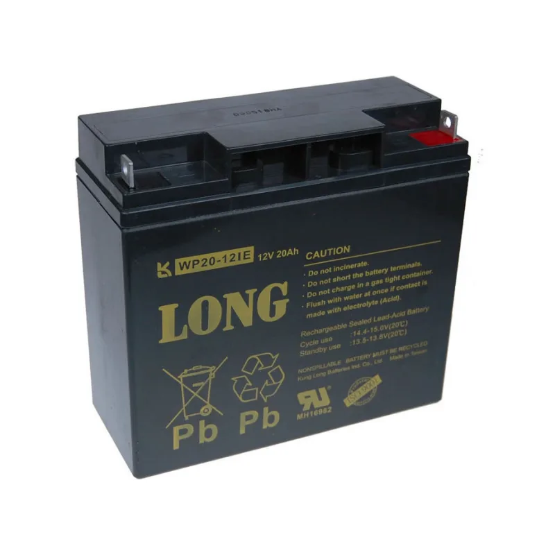 Long 12V 20Ah olovený akumulátor DeepCycle AGM F3 (WP20-12IE) PBLO-12V020…