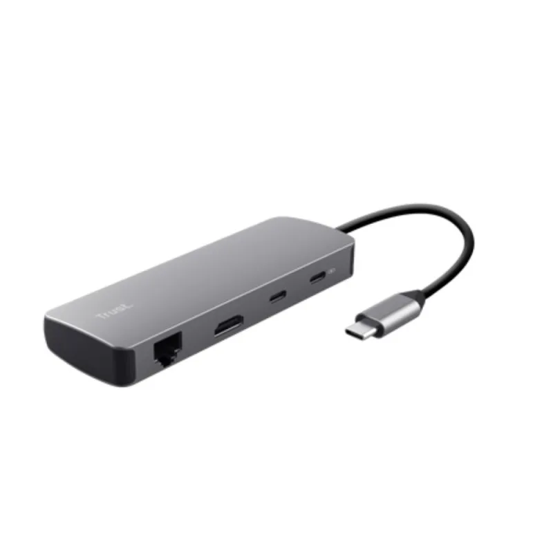 TRUST DALYX 8-IN-1 MULTIPORT ADAPTER 25672