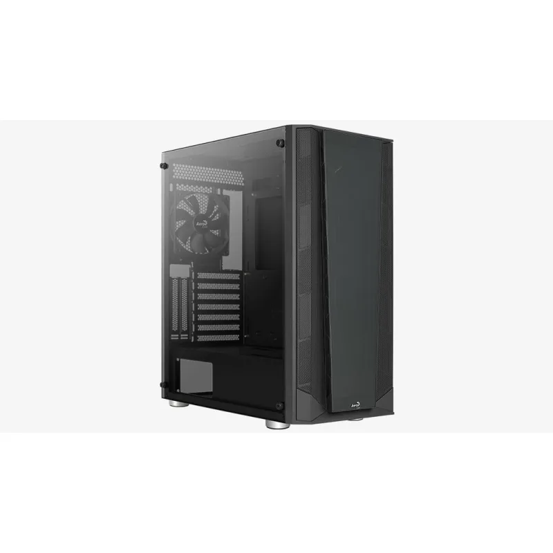 AEROCOOL skříň Prism, Mid tower, 2x USB 3.0, 1x USB 2.0, 2x audio, …
