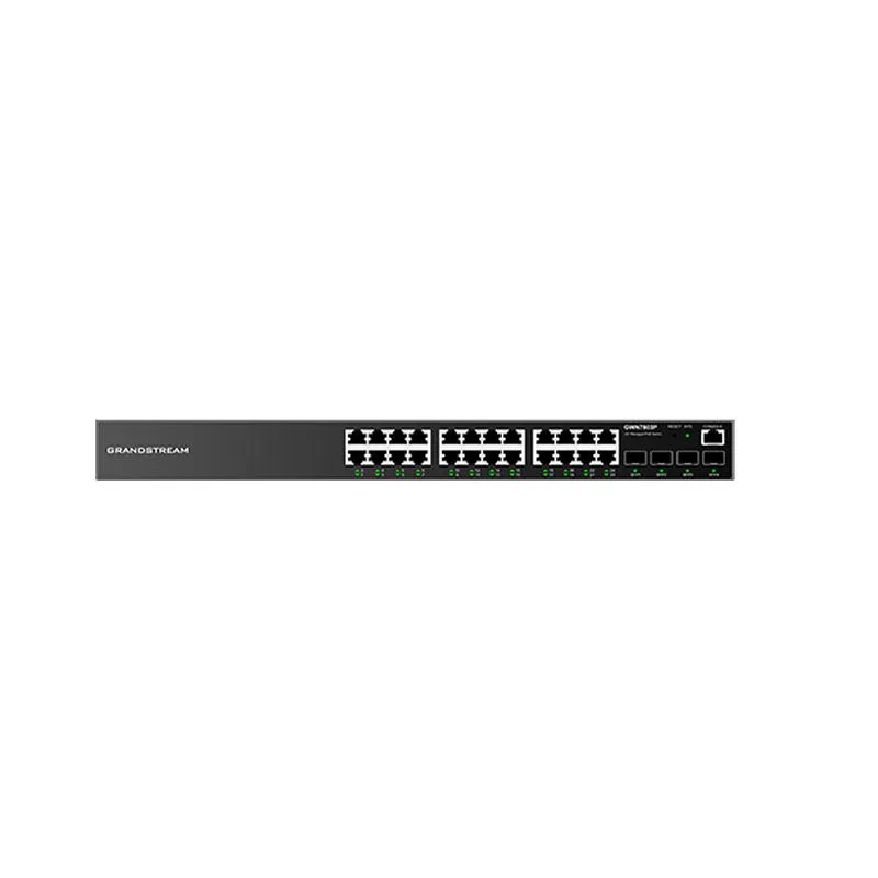 Grandstream GWN7803P L2+ Managed Network PoE Switch 24x 1Gb RJ45, 4x SFP,…