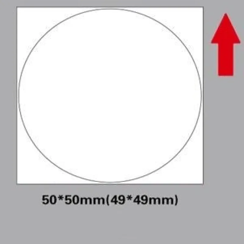 Niimbot štítky R 50x50mm 150ks Round pro B21, B21S, B3S, B1 A2A68351901