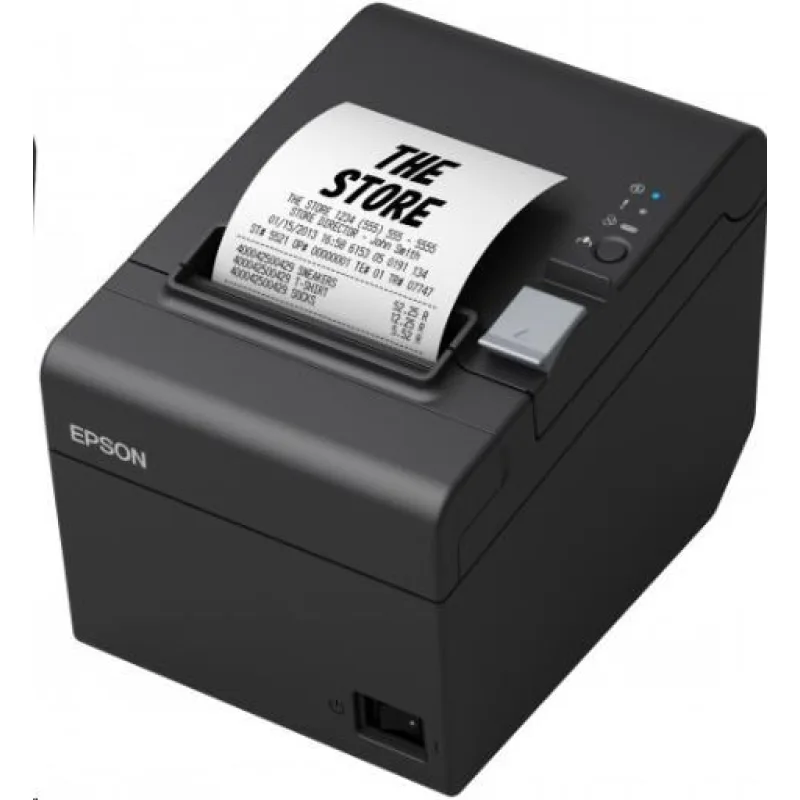 Epson TM-T20III, USB, RS232, 8 bodov/ mm (203 dpi), rezačka, čierna…