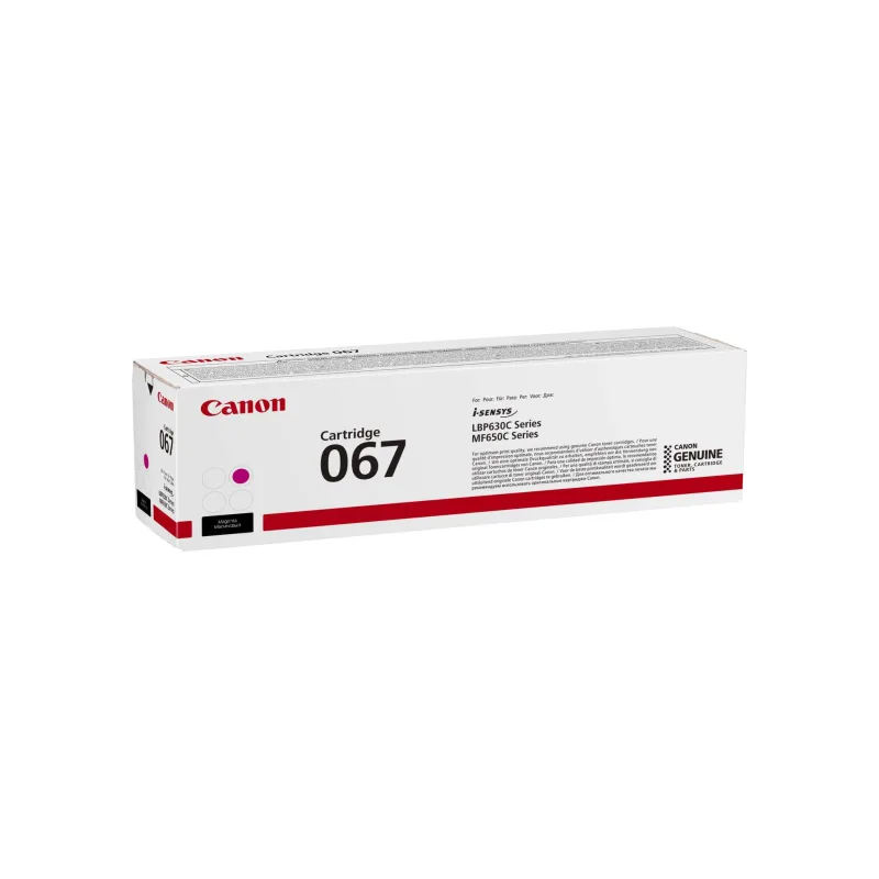 Canon TONER 067 purpurová pro i-SENSYS LBP631Cw, LBP633Cdwa, MF651Cw, …