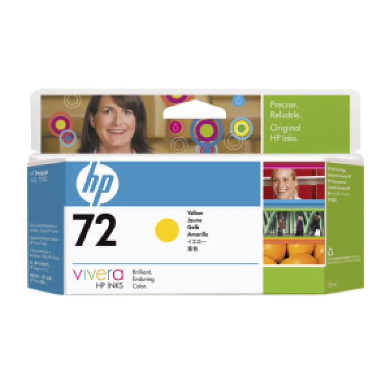 HP no 72 - žltá ink. kazeta, C9373A C9373A