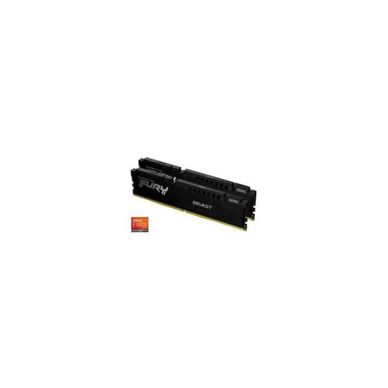 Kingston FURY Beast EXPO/DDR5/64GB/5600MHz/CL36/2x32GB/Black (KF556C36BBEK2-64)