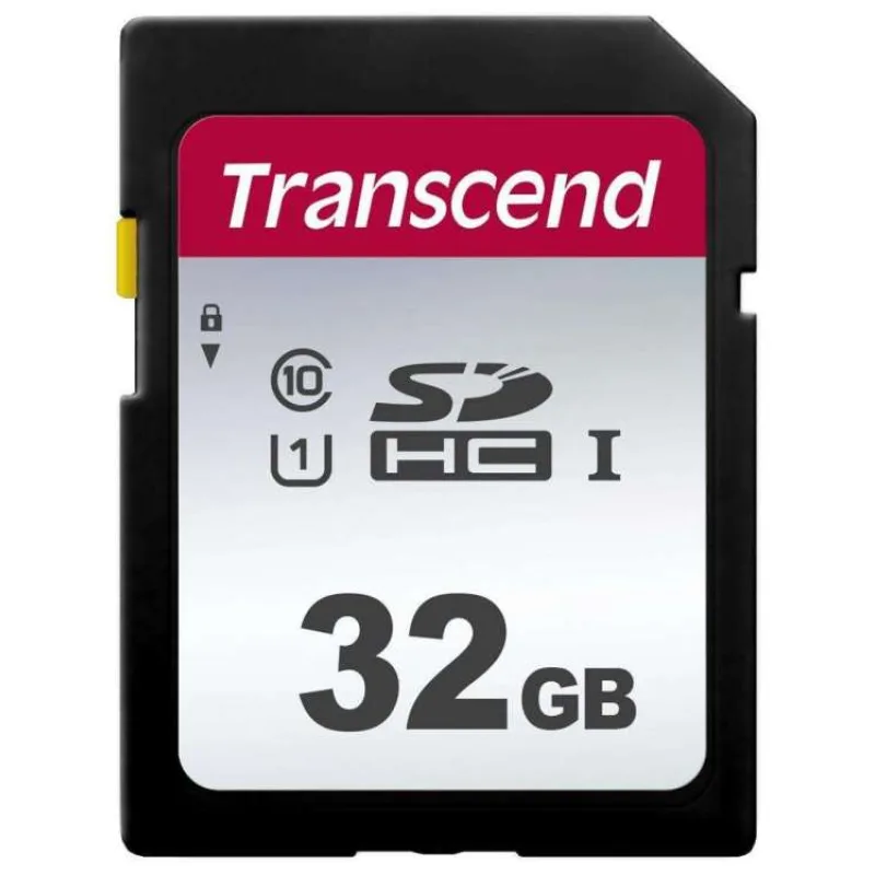 Transcend 32GB SDHC 300S (Class 10) UHS-I U1 paměťová karta (TS32GSDC300S)