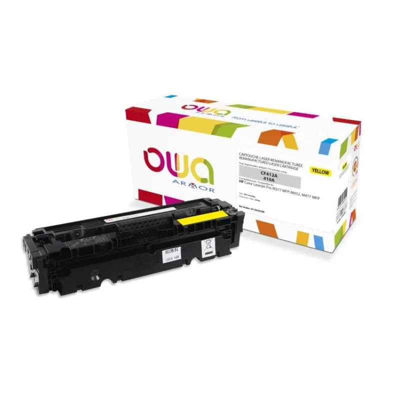 OWA Armor toner pre HP Color Laserjet Pro M377, M452, M477, 2300 strán, CF412A, žltý (K15945OW)