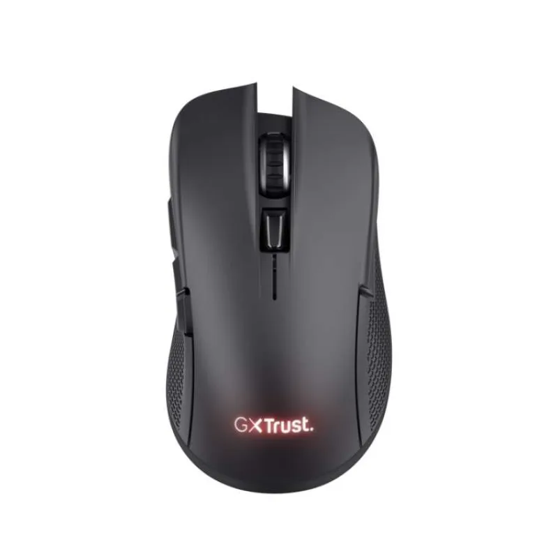TRUST bezdrátová myš GXT 931 Ybar Wireless, Bezdrátová RF 2.4GHz, USB-C, Černá (25330)
