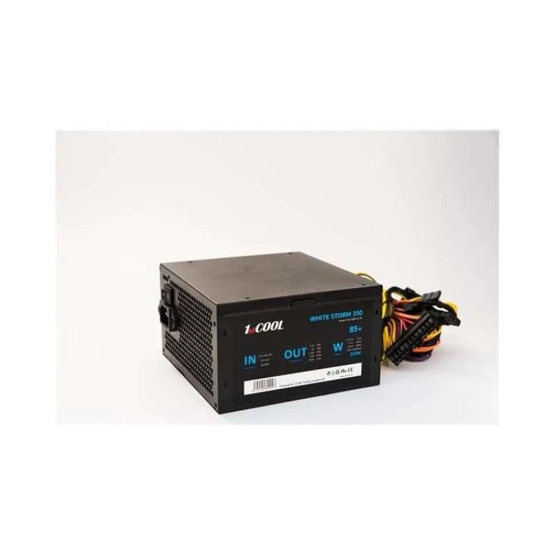 Zdroj 350W 1stCOOL WHITE STORM 350, účinnosť 85+, bulk (ATX-350A-12-85)