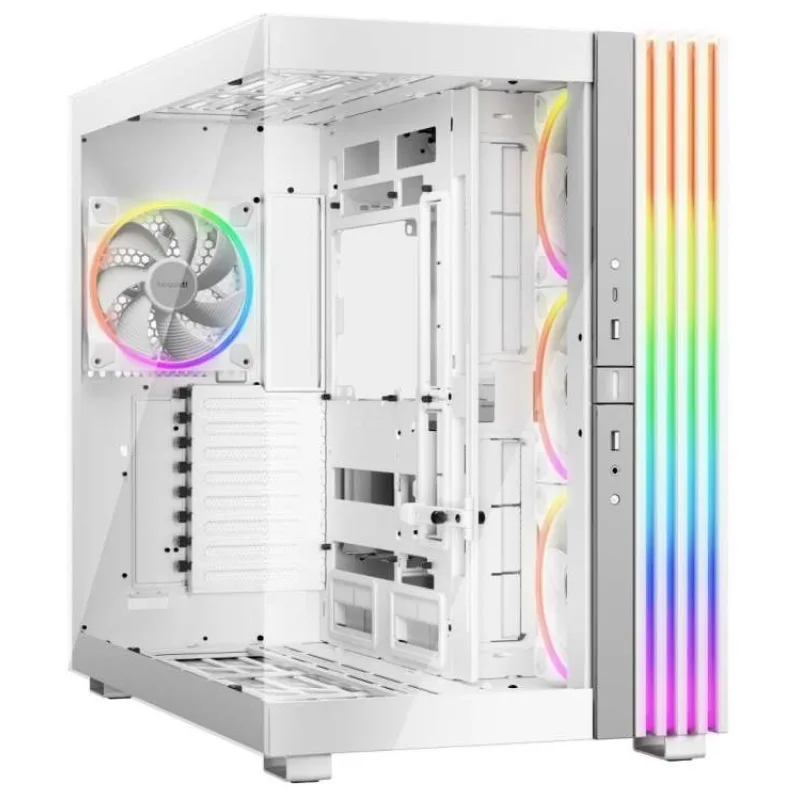 Be quiet! skříň LIGHT BASE 900FX / ATX / ARGB pásek / 4x140mm ARGB fan / 2xUSB 3.0 / USB-C / panoramatická / bílá (BGW72)