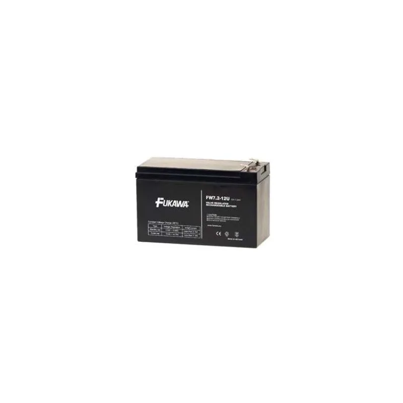 FUKAWA akumulátor FW 7,2-12 F2U (12V 7,2Ah faston F2-6,3mm životnost 5let) (FW7.2-12(28W)_250)