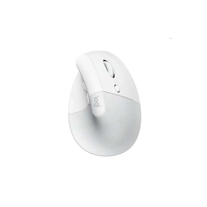 Logitech vertikální myš Lift Vertical Ergo, světle šedá, EMEA (910-006475)