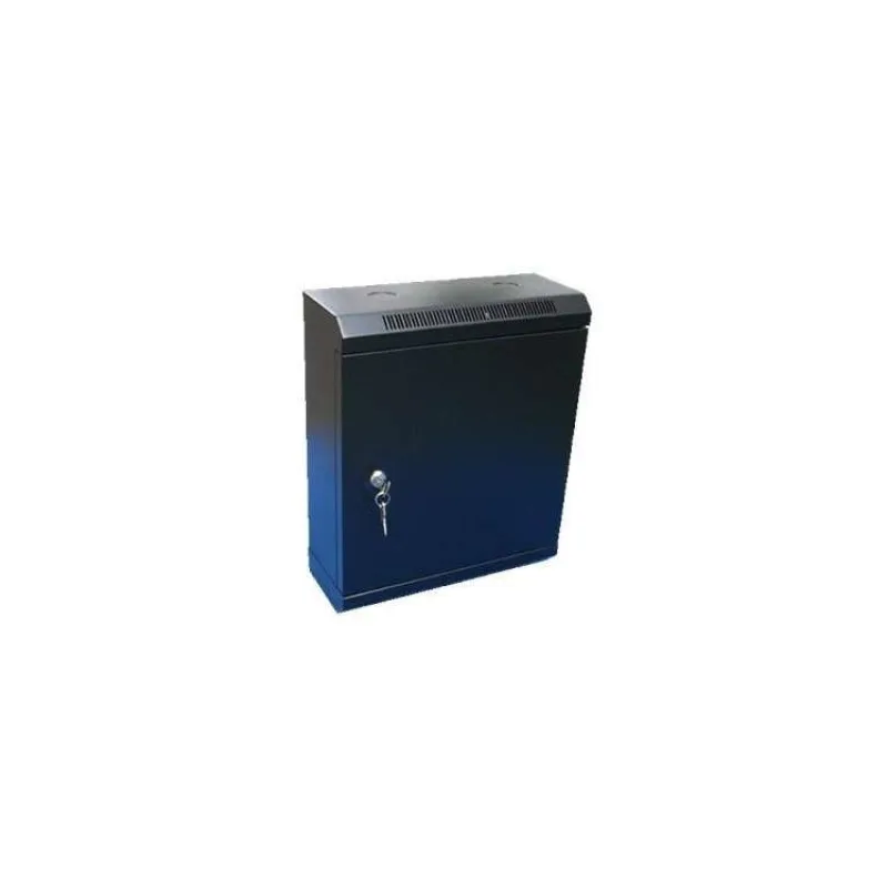 10" rack jednodielny 9U/140 DATACOM čierny plech.dvere (7047)