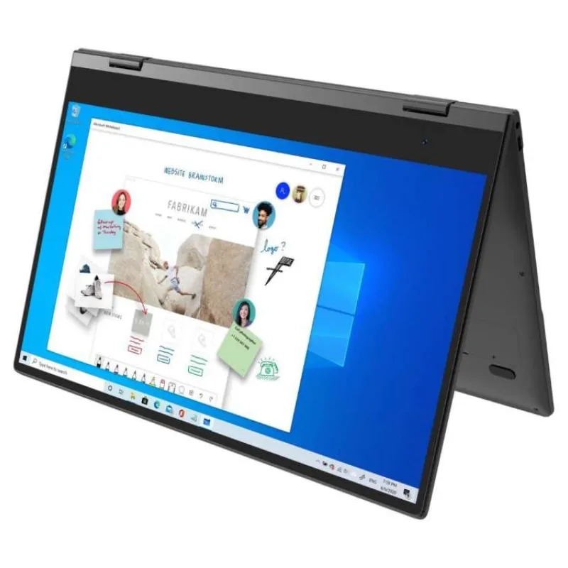 UMAX tablet PC VisionBook 14Wr Flex/ 2in1/ 14,1" IPS/ 1920x1080/ N4120/ 4GB/ 128GB Flash/ 2x USB-C/ W10 Pro/ šedý (UMM220V40)