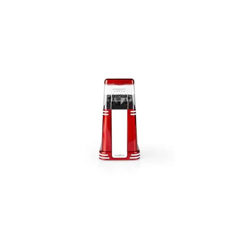 NEDIS popcornovač/ spotřeba 1200 W/ čas na přípravu 2 - 4 min/ bílo-červená (FCPC100RD)