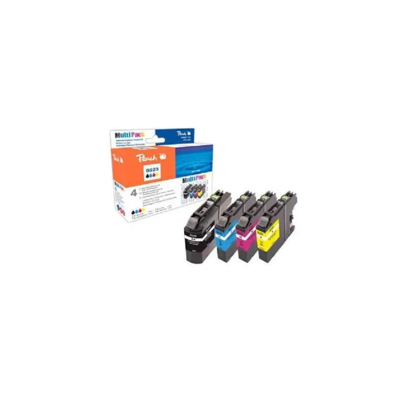 PEACH kompatibilní cartridge Brother LC-223 MultiPack (319370)
