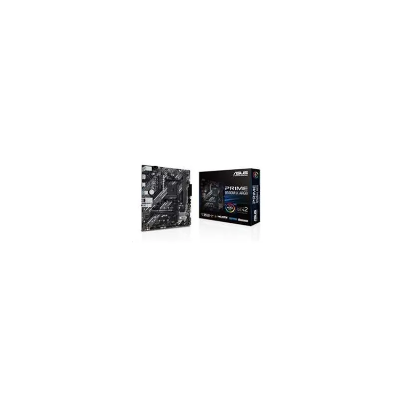 ASUS MB Sc AM4 PRIME B550M-K ARGB, AMD B550, 2xDDR4, 1xHDMI, 1xDP, mATX (90MB1GC0-M0EAY0)