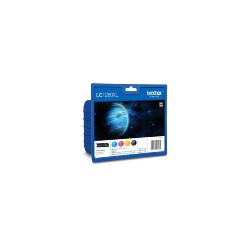 kazeta BROTHER LC-1280XL BK/C/M/Y Pack MFC-J6510DW/J6910DW (LC1280XLVALBP)