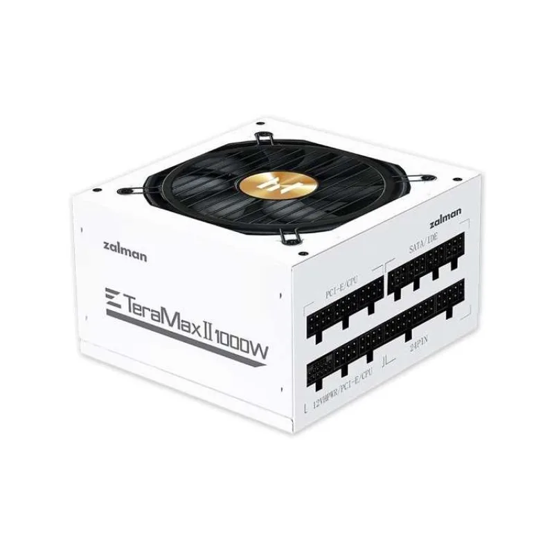 Zalman zdroj ZM1000-TMX2 WH/ 1000W / ATX3.0 / active PFC / modulární / 80 Plus Gold / bílý (ZM1000-TMX2 WH)