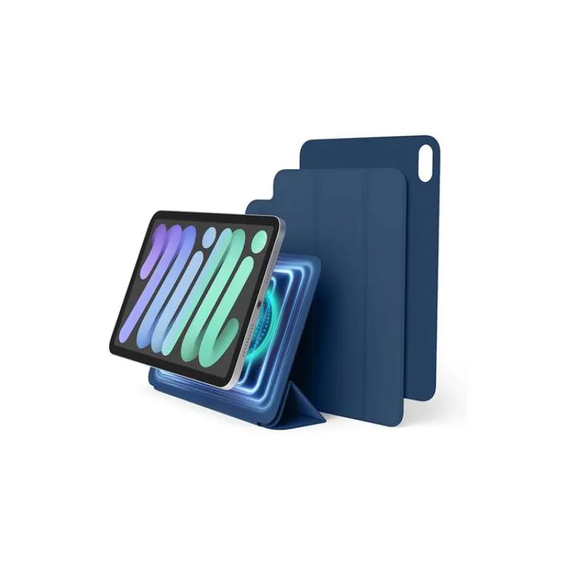 Elago puzdro Magnetic Folio Case pre iPad mini 8.3" 2021/2024 - Blue (EPADMN6-MFLO-BL)