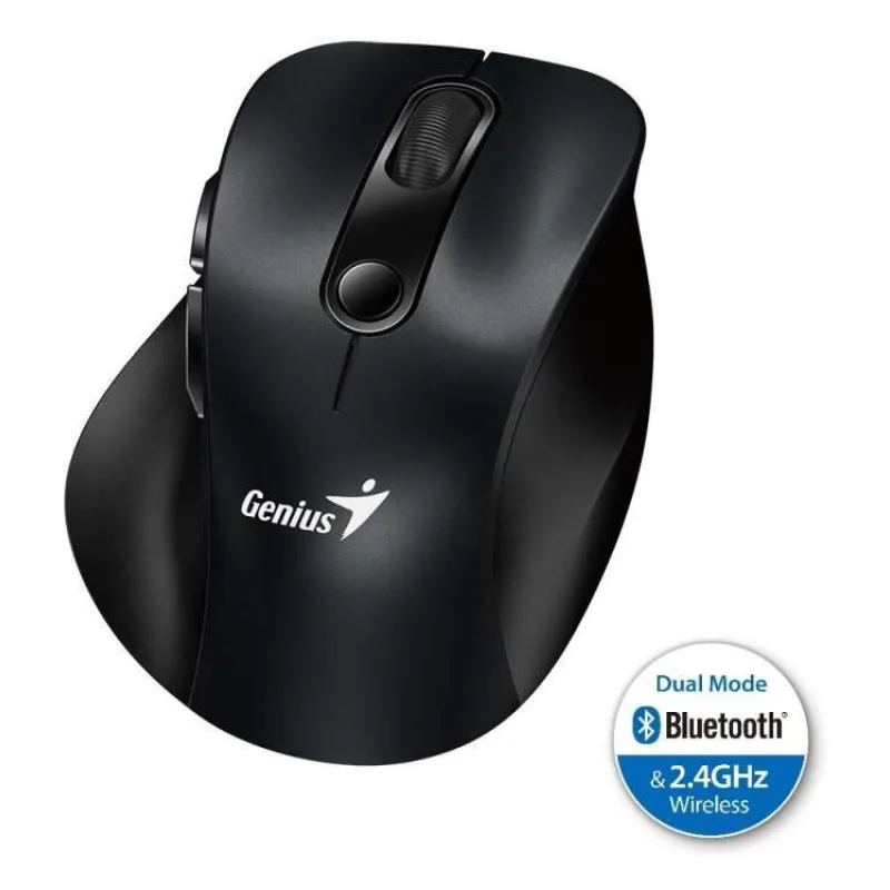 Genius Ergo 9000S/Ergonomická/Optická/Pre pravákov/2 400 DPI/USB+BT/Čierna (31030038400)