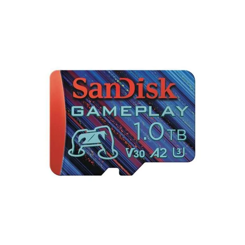 SanDisk MicroSDXC karta 1TB GamePlay (R:190/W:130 MB/s, UHS-I, V30, A2) (SDSQXAV-1T00-GN6XN)