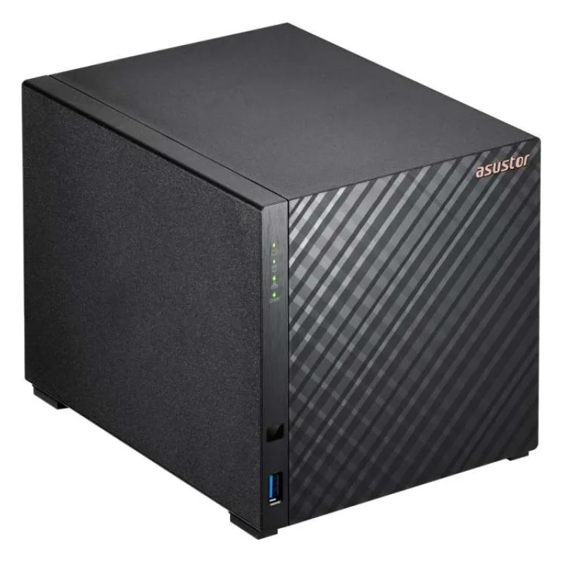Asustor NAS AS1104T / 4x 3,5" SATA III/ Realtek RTD1296 1,4GHz/ 1GB/ 1x 2,5GbE/ 2x USB 3.2 Gen 1 (AS1104T)