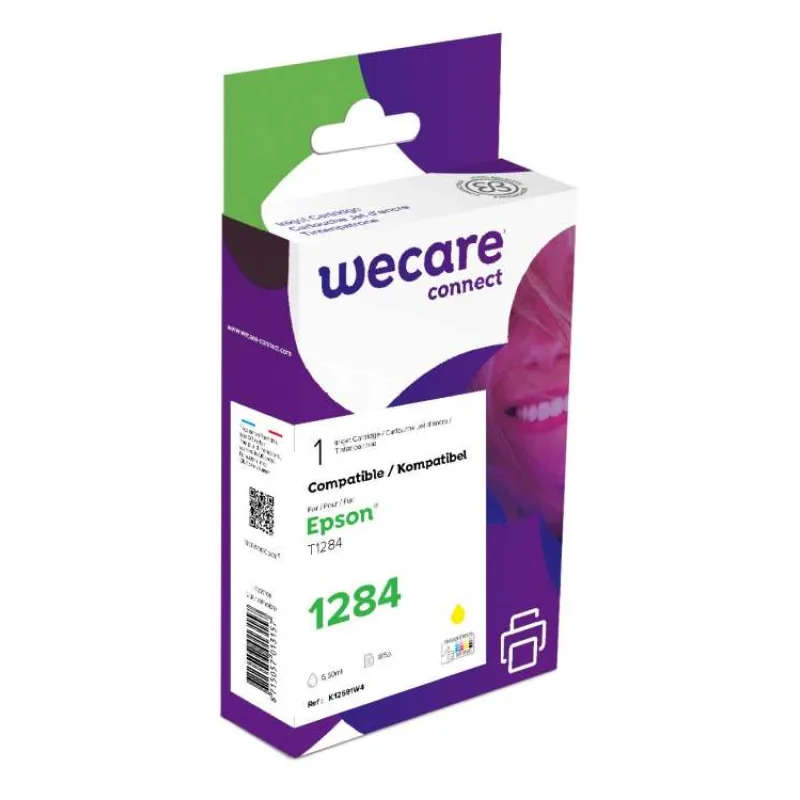 alt. kazeta wecare ARMOR pre EPSON Stylus S22, SX125 yellow (T128440) (K12591W4)
