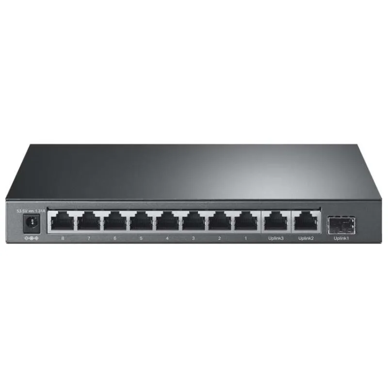 TP-Link Switch TL-SL1311P 8x LAN/PoE+, 2x GLAN, 1x SFP , 65W (TL-SL1311P)