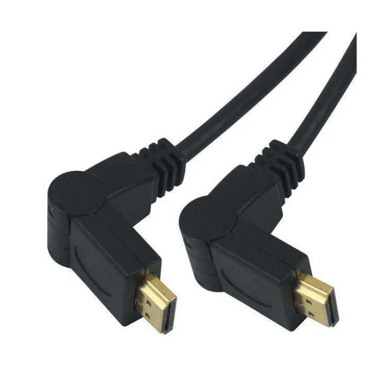 Kábel PREMIUMCORD HDMI A - HDMI A M/M 2 m, otočné pozlátené konektory (kphdmo2)