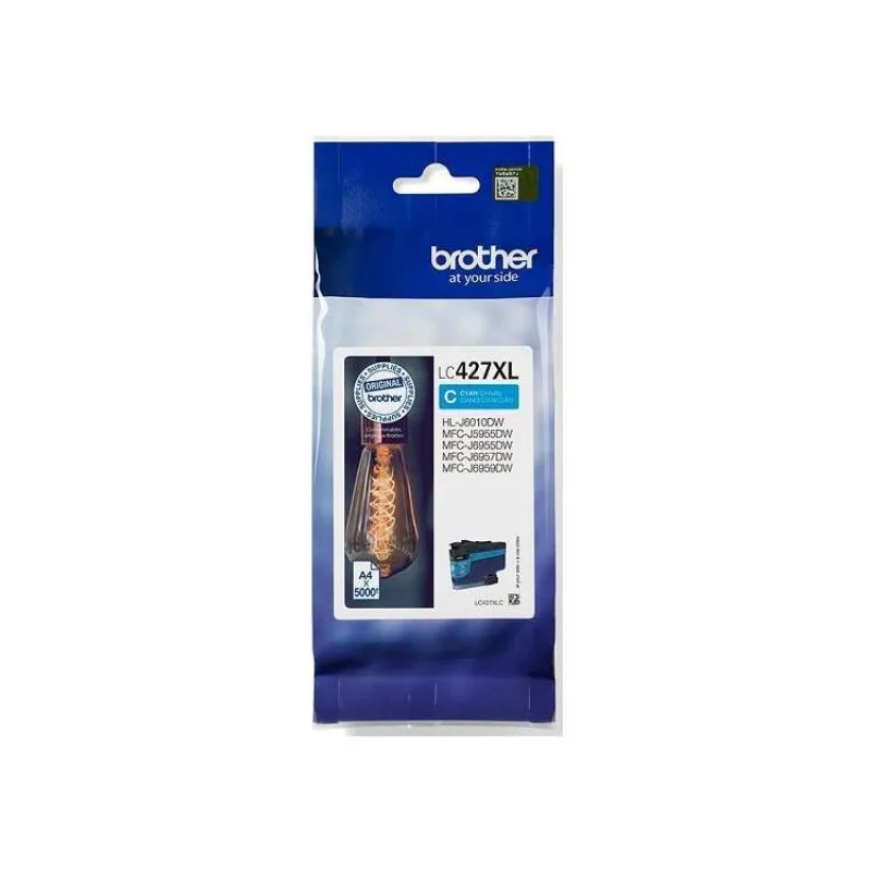 kazeta BROTHER LC-427XL Cyan MFC-J5955DW/MFC-J6955DW/MFC-J6957DW (5000 str.) (LC427XLC)