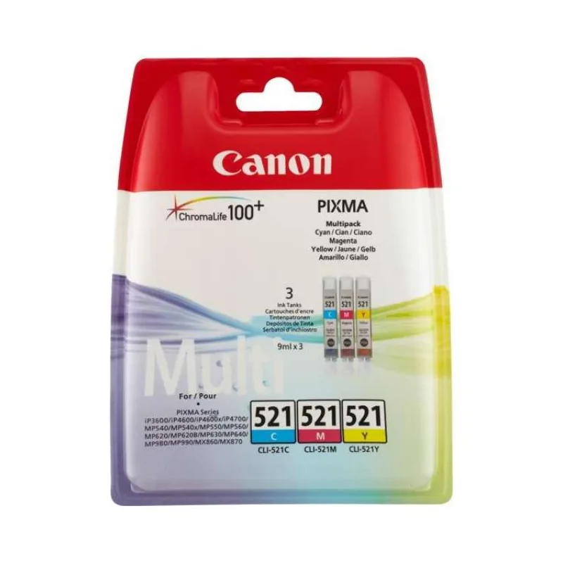 Canon CLI-521 C/M/Y MULTI SEC (2934B016)