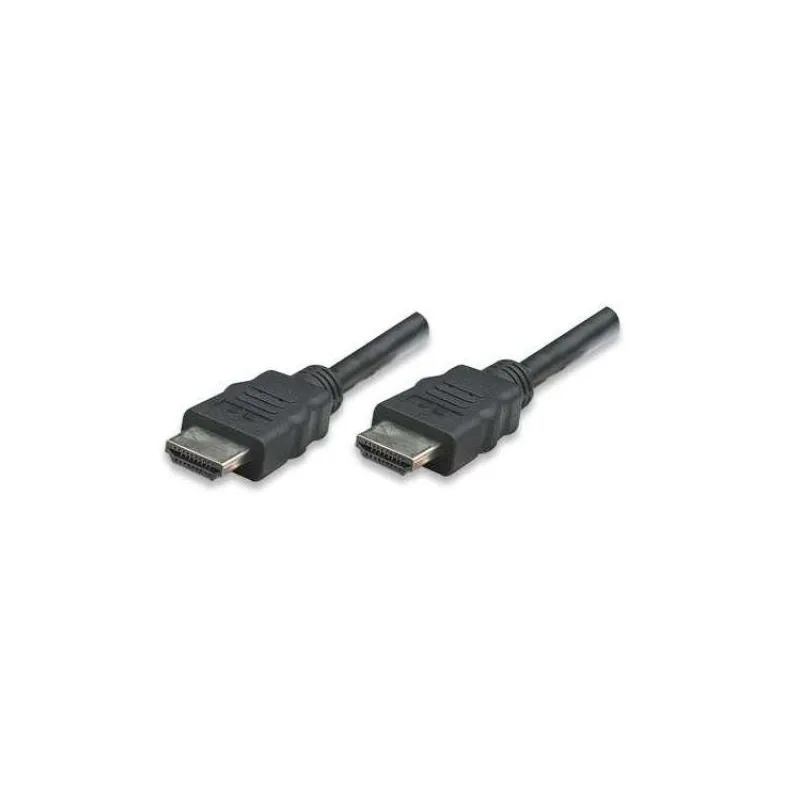 MANHATTAN HDMI kábel s Ethernetom, HEC, ARC, 3D, 4K, tienený, 3 m, čierny (323222)