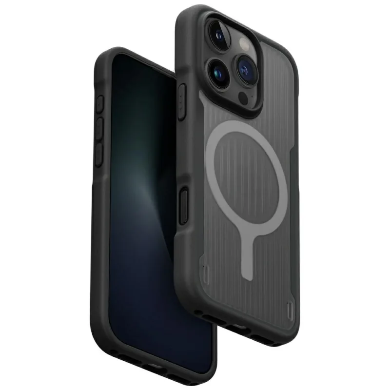 Nabíjacie puzdro Uniq Combat Active Magclick pre iPhone 16 Pro Max - čierne