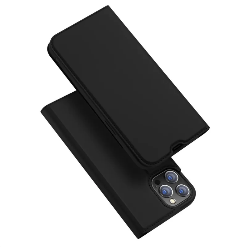 Puzdro typu Dux Ducis Skin Pro Bookcase pre iPhone 13 Pro Max čierne