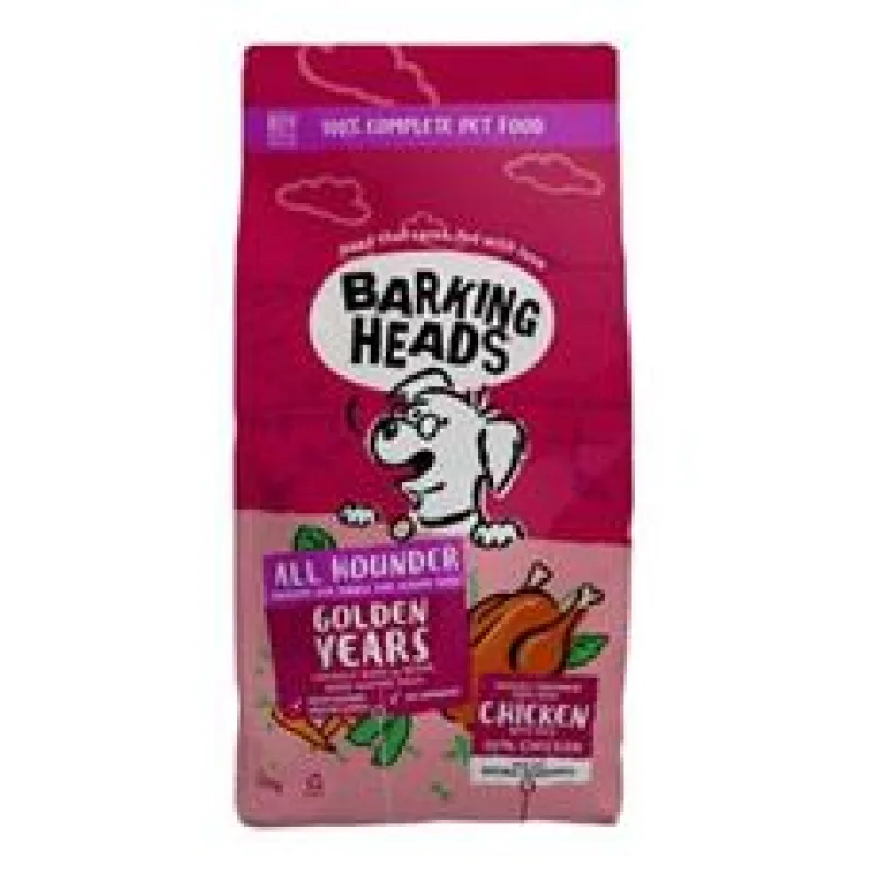 BARKING HEADS All Hounder Golden Years Chicken 2kg 2 kg